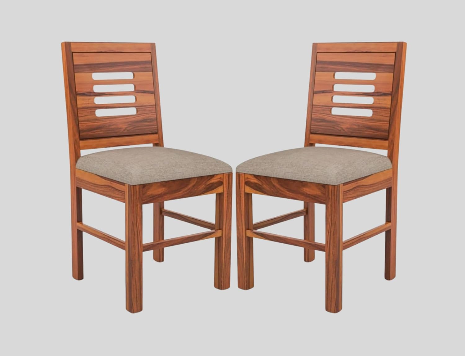 Solid Wood Study Chair for Living Room with Cushion